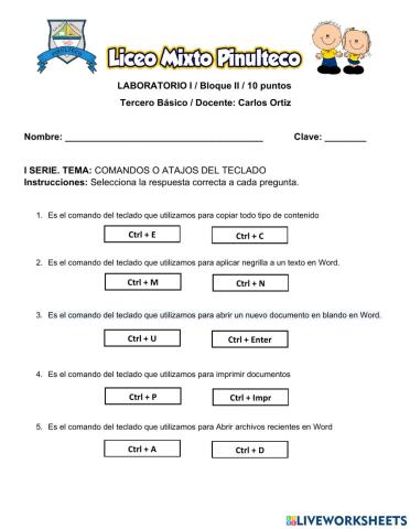 Laboratorio I Bloque II