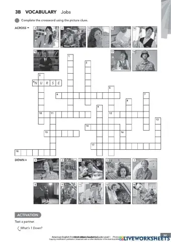 Jobs and occupations