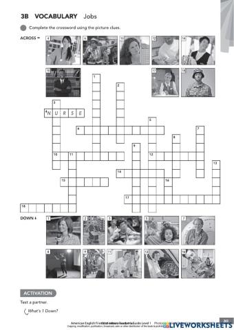 Jobs and occupations