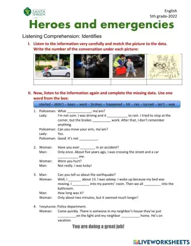 Heroes and emergencies