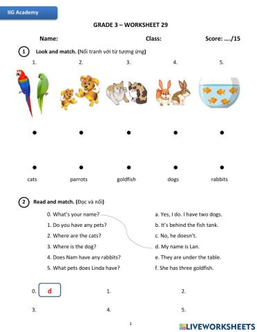 IIG-Grade 3-Worksheet 29