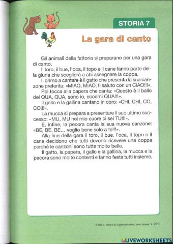 Comprensione del testo