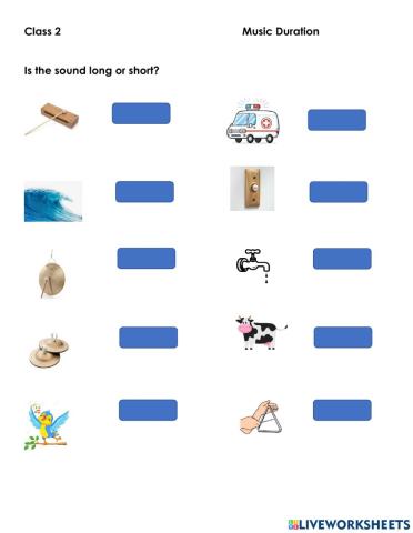 Class 2  Music Duration
