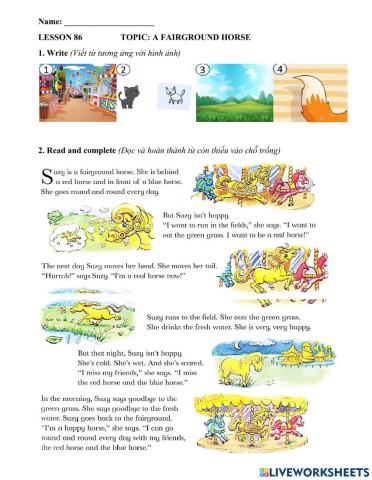 Kids 3,4 - lesson 86