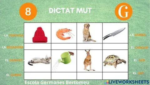 Dictat mut G INICIAL