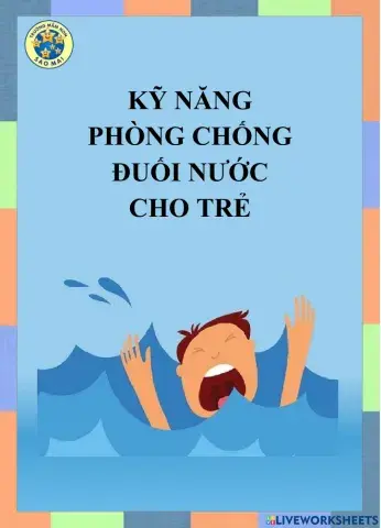 Kỹ năng phòng chống đuối nước cho trẻ