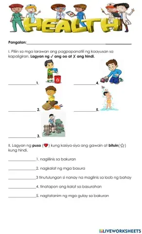 MAPEH-HEALTH Q3 Week 8