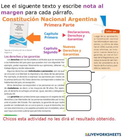 Constitución Argentina