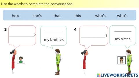 L5 - A4 - who, that, this, he, she