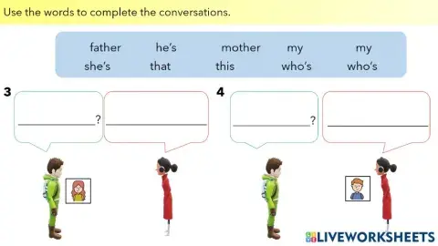 L5 - A6 - who, that, this, he, she