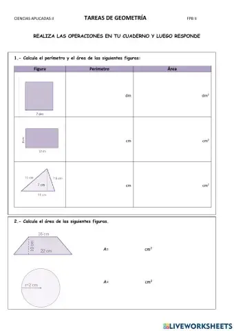 GEOMETRÍA Práctica