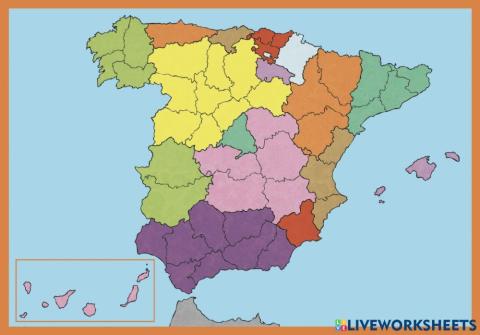 As provincias de España