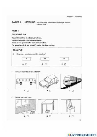 Ket 2.2 listening test 2