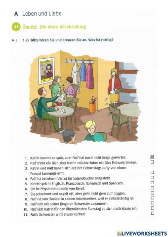 B1 Lek2 Hören-Sprechen-A1