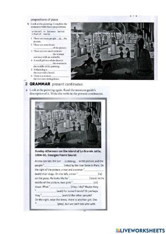 Present simple- present continuous