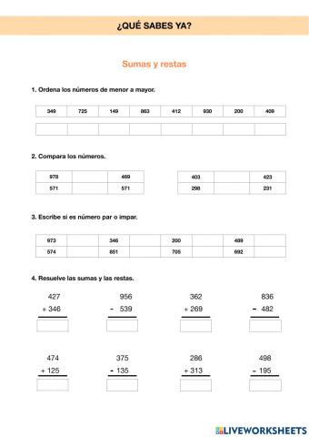 Evaluación inicial T2
