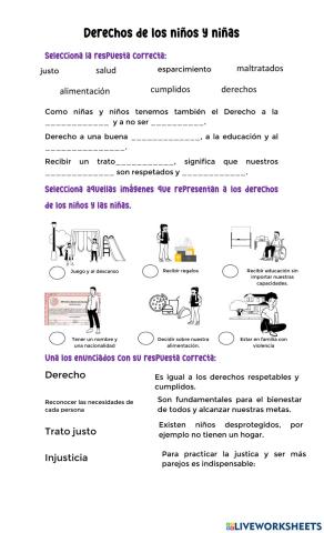 Derechos de las niñas y niños