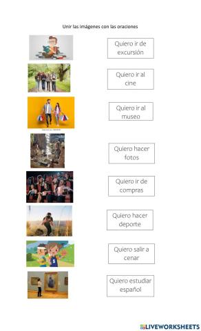 Oraciones en presente Indicativo