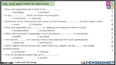 Unit 8- lesson 9- vocabulary