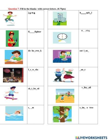 Reading and writing grade 4