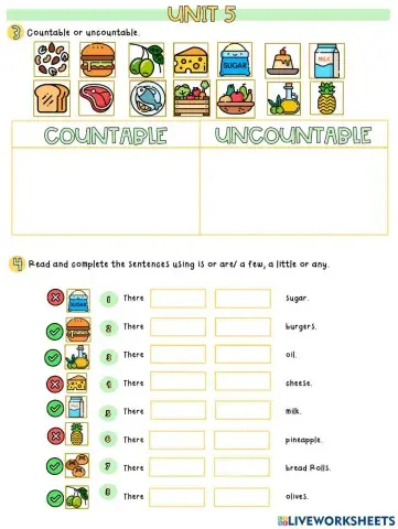 A few a little some any