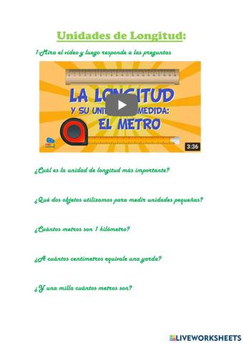 Unidades de Longitud