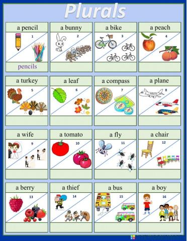 Plurals