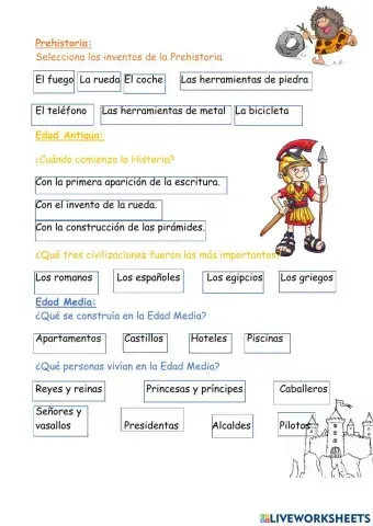 Las Edades de la Historia