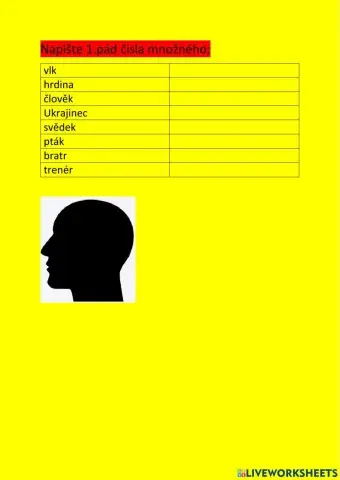 CES - 1.pád,č.mn. - životná maskulina - 1 - psaní