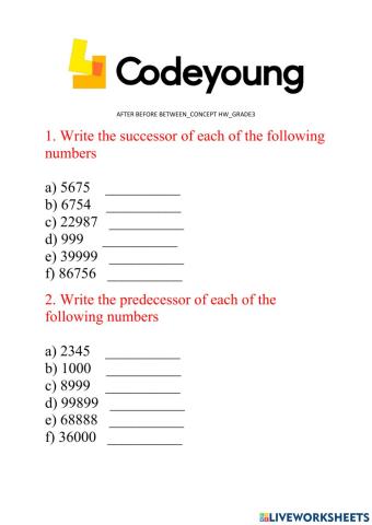 After before between