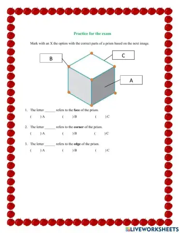Parts of a Geometric Solid