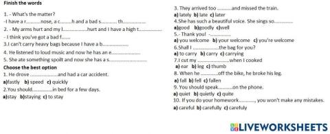 11.5 lookback grammar revision