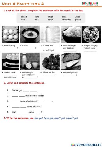 Foods handout 2