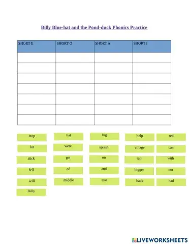 Phonics-short-vowels