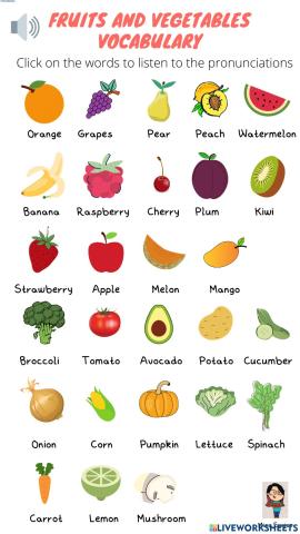 Fruits Pronunciation