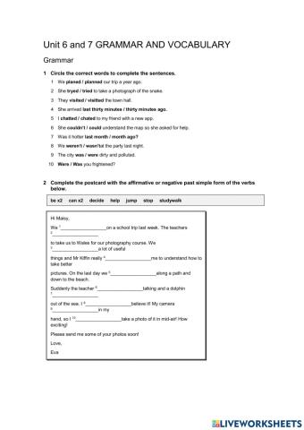 Pas simple regular and irregular