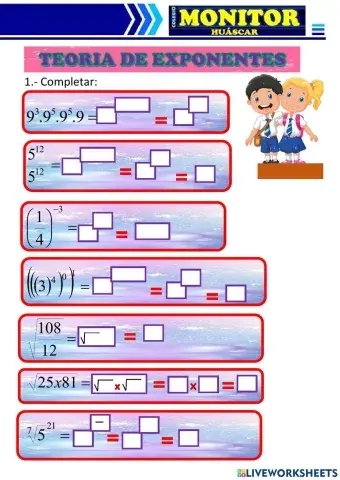 Teoria de exponentes