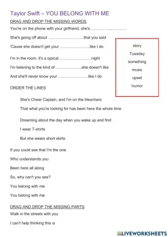 Song by Taylor Swift