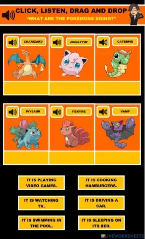 What are these pokémons doing?