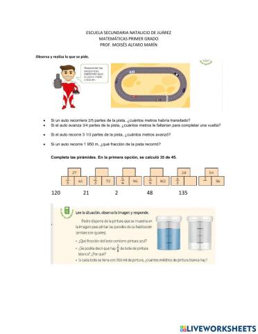 Fracciones deun todo 3
