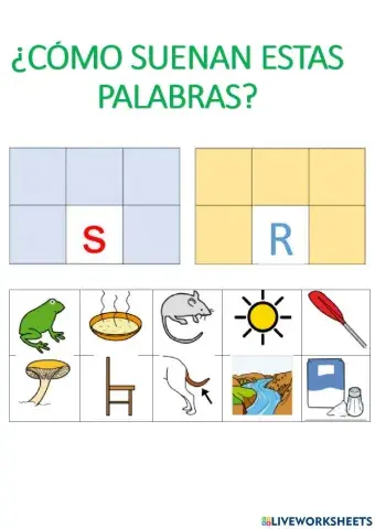 Discriminación s y r