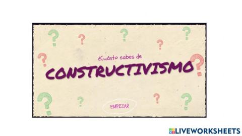 Constructivismo