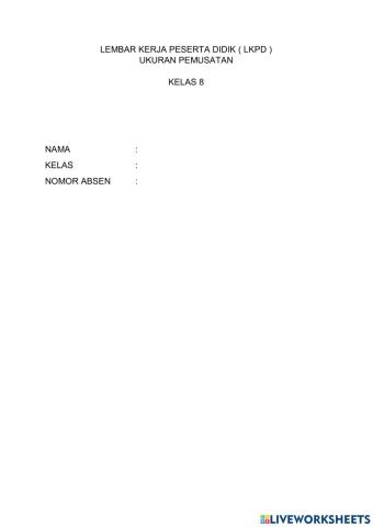 Lkpd ukuran pemusatan