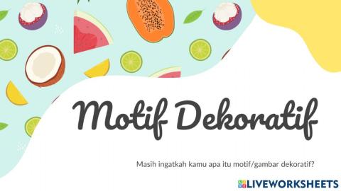 Gambar Dekoratif