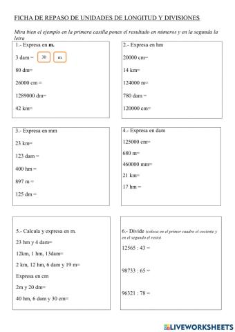 Unidades de longitud