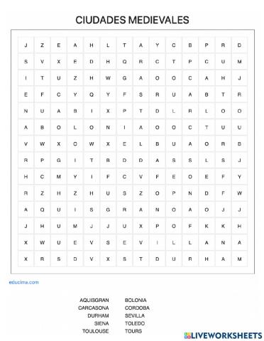 Ciudades medievales