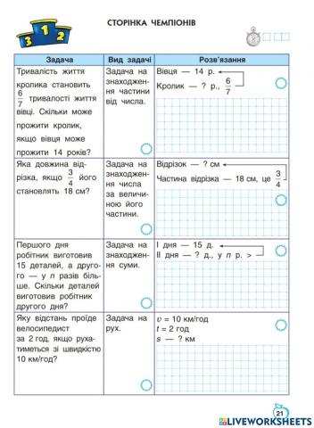 Сторінка чемпіонів, с.21