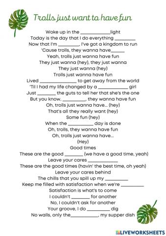 Listening. Trolls Just Want to Have Fun