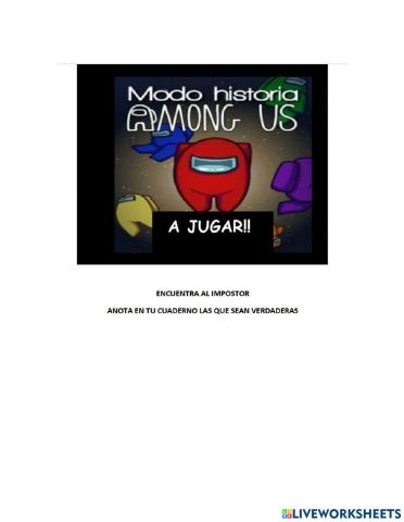 Among us colonia 8vo