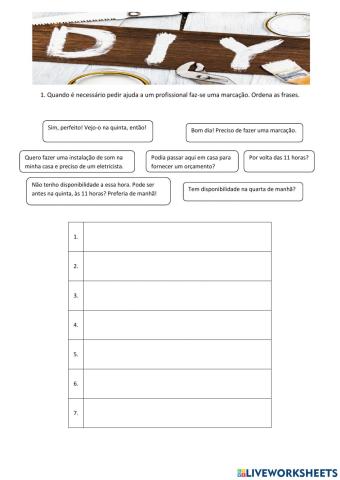 Fazer uma marcação